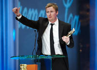 Writer Matt Greenhalgh collects the Carl Foreman Awards for his work on Control. Matt Greenhalgh