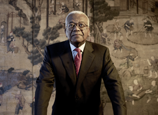 Sir Trevor’s professional success and dedication to newscasting was recognised in 1992, when he was awarded the OBE, which was followed by a Knighthood in 1999. (Pic: BAFTA/ Phil Fisk) Sir Trevor Mcdonald
