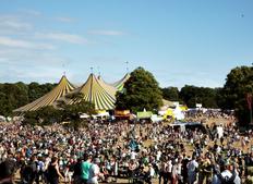 The sunny scene at Latitude Festival in Henham Park, Suffolk (Picture: Jonathan Birch)