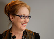 Meryl Streep at her BAFTA Life in PIctures event at Academy Headquarters, 17 January 2009.