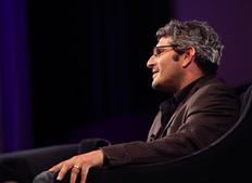 After the lecture, Film Critic Jason Solomons hosts a Q&A session with Brosh Mckenna. (Photography: Jay Brooks)