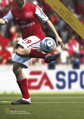 FIFA 2012 Video Games Awards brochure cover