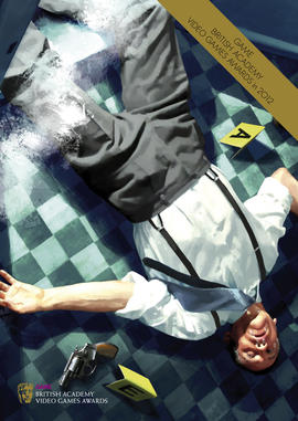 L.A. Noire Video Games Awards brochure cover