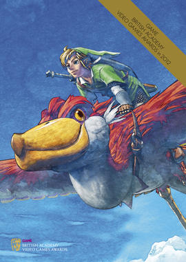 The Legend of Zelda: Skyward Sword Video Games Awards brochure cover