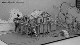 Happy Duckling: Watermill Model