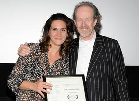 Vanessa Knutson and BAFTA Los Angeles Chairman Neil Stiles.