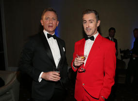 Daniel Craig and Alan Cumming.