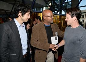 Yuki Matsuzaki, Elliott Williams and Stephen Moyer 