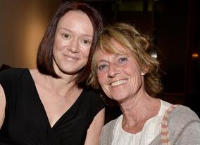 Cerise Hallam Larkin and Sheran James 