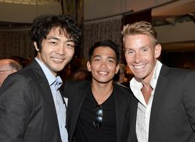 Yuki Matsuzaki, Darvill Rodriguez and David Bull