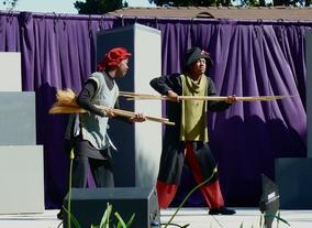 The climactic performance of Romeo & Juliet