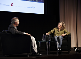 Frank was interviewed by fellow screenwriter Olivia Hetreed.