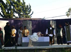 The climactic performance of Romeo & Juliet