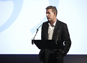 Logan worked in a book shop for ten years before his first break writing but insists: 