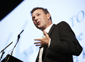 Logan rises at four o'clock in the morning to begin writing. 