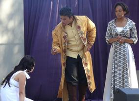 The climactic performance of Romeo & Juliet