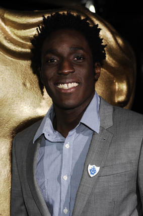 Blue Peter's Andy Alkinwolere at the EA British Academy Children's Awards in 2008.