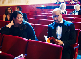 Stanley Tucci, photographed Taken at the 2010 Film Awards