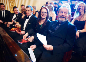 Terry Gilliam, photographed at the 2010 Film Awards