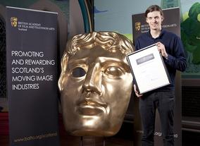 Director of Photography winner Hakon Palsson for 'No More Shall We Part'