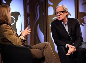 Francine quizzes Bill on his early career and how he found his way into the world of film and television. (Picture: BAFTA/ J.Simmonds)