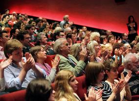 At the end of the evening a thoroughly amused audience applaud Nighy's entertaining and humorous account of his Life In Pictures(Picture: BAFTA/ J.Simmonds)