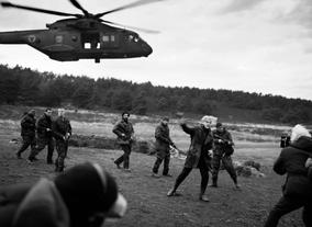 On the set of 2012 Bond film, Skyfall. Photo by Greg Williams