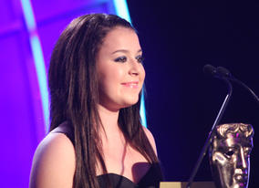 Tracy Beaker actress Dani Harmer announces the winners in the Learning categories