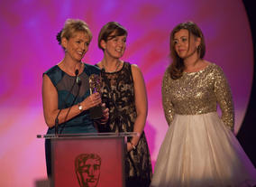 The winning Factual team, Rachael Smith, Cat Lewis and Helen Tither.