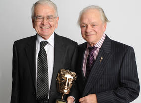 Sir David Jason presented the Special Award to animator Brian Cosgrove, creative genius behind many shows including DangerMouse and Count Duckula, for which Jason provided the voices.