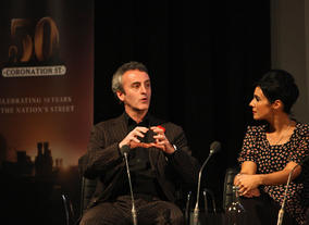 Kieran Roberts: “the essential ingredients for Corrie, are strong women and usually feckless men along with warmth, humour, family and a sense of community.” Pic: Steve Butler