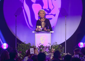 Mary Berry presents the Award for Editing: Factual 