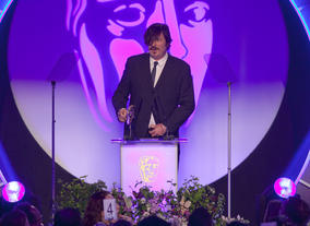 Phil Heyes receives the BAFTA for Director: Multi: Camera for his work on The X-Factor Final