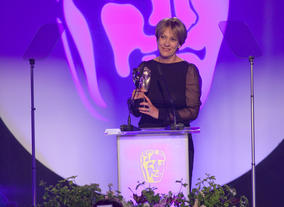 Charlotte Walter, costume designer on Birdsong wins the Costume Design Award. 