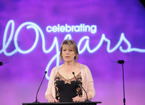 Academy Deputy Chairman Hilary Bevan Jones talked about re-establishing the Craft Awards as a separate ceremony in 2000 (BAFTA / Richard Kendal).