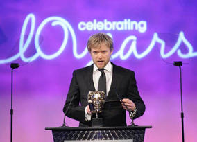 Hustle star Marc Warren presented the first award of the evening, Photography & Lighting Fiction/Entertainment (BAFTA / Richard Kendal).