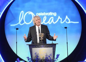Thin Lizzy rocker Scott Gorham was an apt choice to present the Original Television Music award (BAFTA / Richard Kendal).