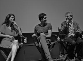 Tena Desae, Dev Patel, and John Madden