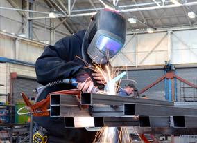 Constructing the set for the EE British Academy Film Awards in 2013