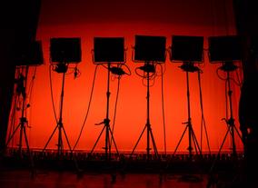 Preparing the set for the EE British Academy Film Awards in 2013