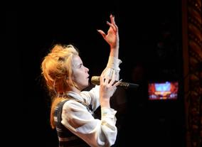 Paloma Faith Rehearsing her EE British Academy Film Awards Opening Number