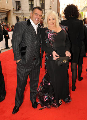 Paddy Docherty and dressmaker Thelma Madine will be hoping to win the public's vote for the YouTube Audience Award. (Pic: BAFTA/Richard Kendal)