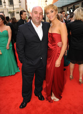 Meadows, who wrote and directed This Is England '86, with McClure who's nominated for her performance as Lol in the C4 drama. (Pic: BAFTA/Richard Kendal)
