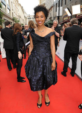 Twice Nominated Sophie Okonedo arrives (BAFTA/Richard Kendal).