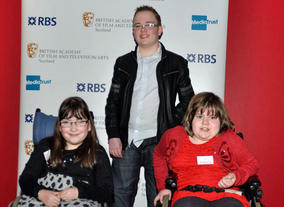 Young people from the Scottish Spina Bifida Association.