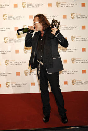  Mickey Rourke received Best Leading Actor Award for The Wrestler at the Orange British Academy Film Awards in 2009