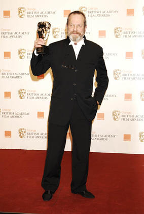 Terry Gilliam won Academy Fellowship at the Orange British Academy Film Awards in 2009