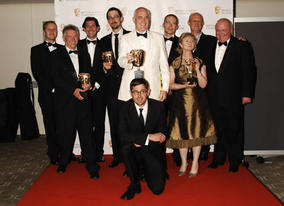Louise Theroux presented the Single Documentary BAFTA to the tema behind Chosen (True Stories) (BAFTA/ Richard Kendal).