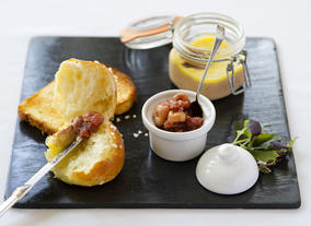 Duck Liver and Black Truffle Parfait