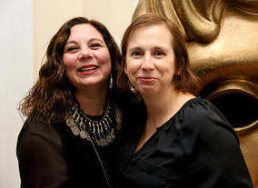 Abi Morgan (right) is a BAFTA-winning screenwriter whose work includes The Iron Lady, Shame and the BBC adaptation of Birdsong.